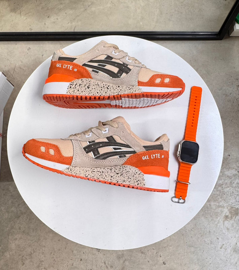 Tênis Masculino Asics Gel-Lyte III Premium (EM COURO)