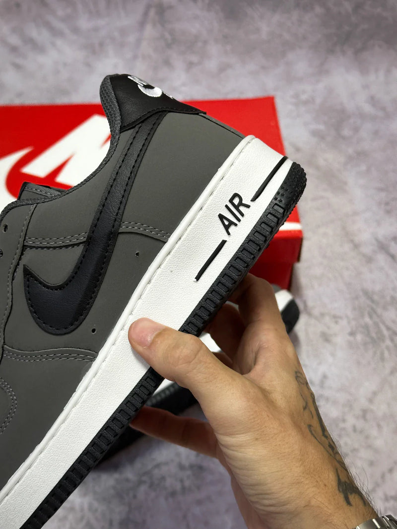 Tênis Masculino Nike Air Force 1 Cinza Escuro Premium